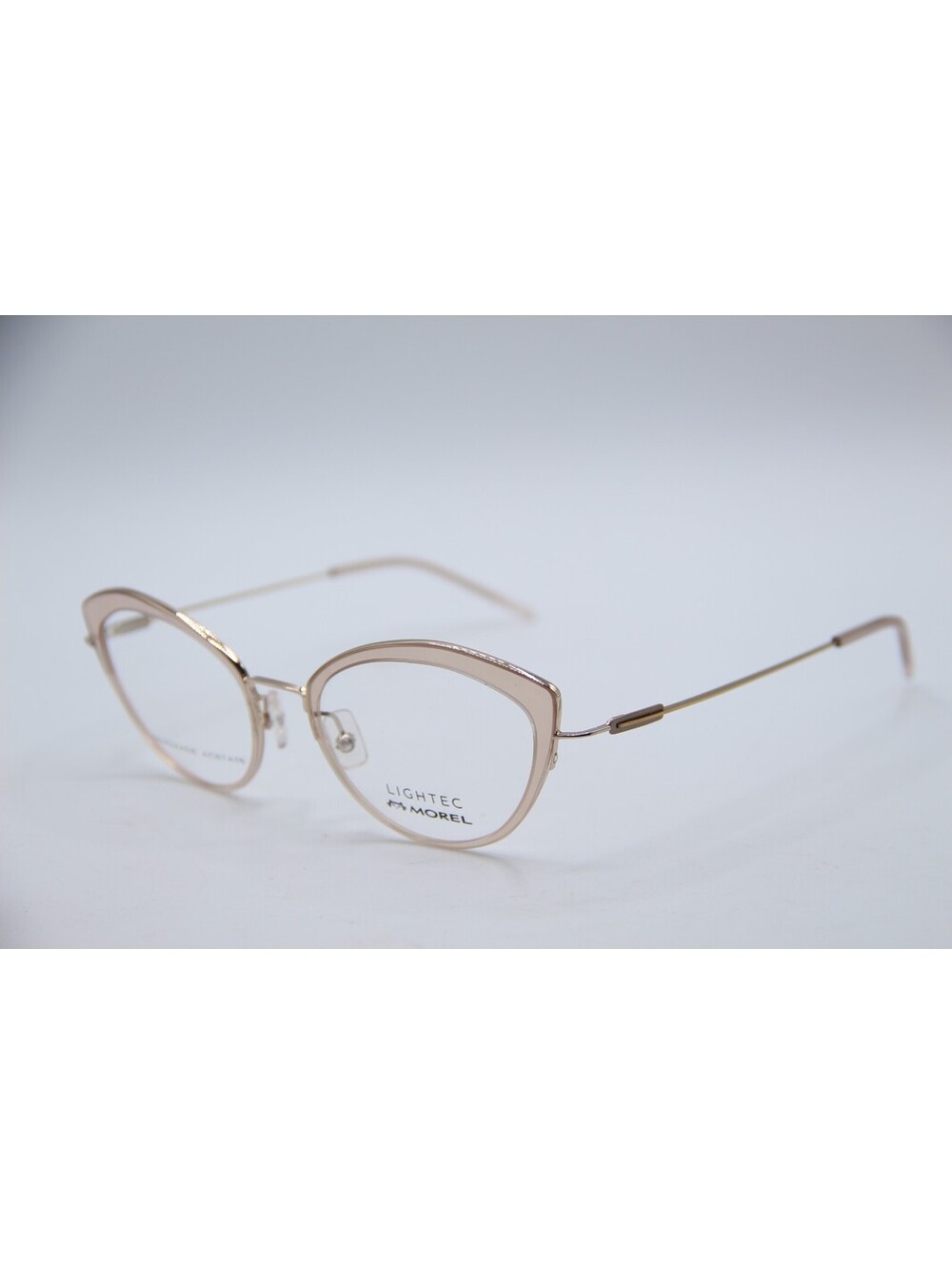 Morel 30184L Pd07 Clear Pink Authentic Eyeglasses 51-19-140